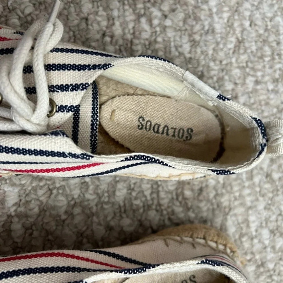 SOLUDOS Marine Stripe Lace Sneakers 6 - Picture 5 of 11